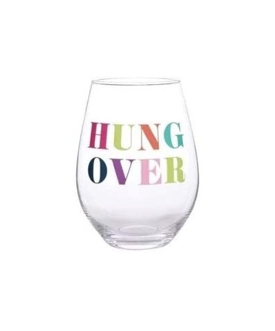 Slant Collections - Jumbo Stemless Wine Glass- 30-Ounce- Hung Over - Hung Over - CO18Y2HCETK $15.85 Favors