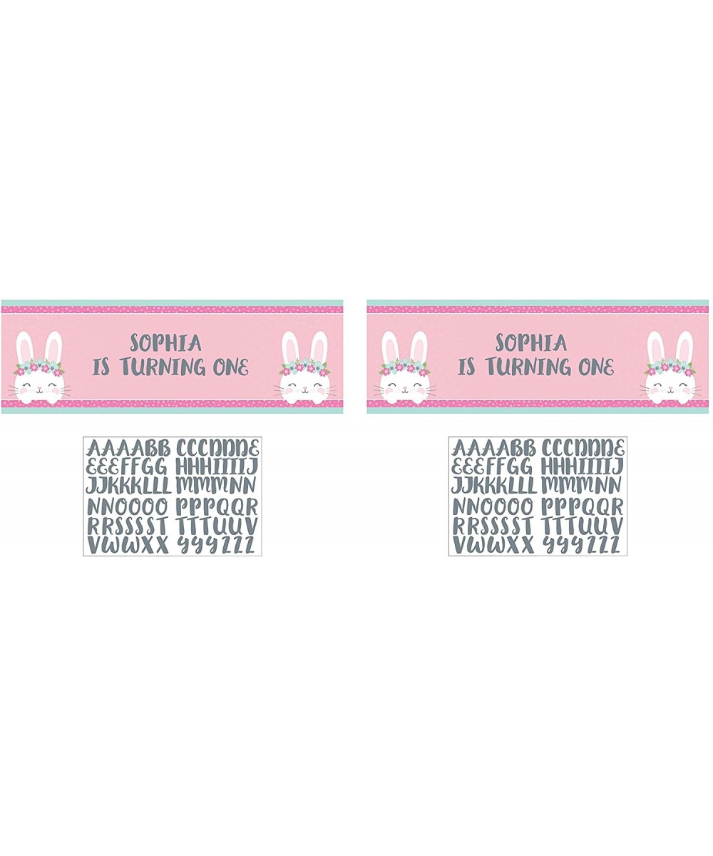Birthday Bunny Party 2 Pack Bundle Saver (Giant Party Banner) - GIANT PARTY BANNER - CH18XTNRSZE $7.25 Party Packs