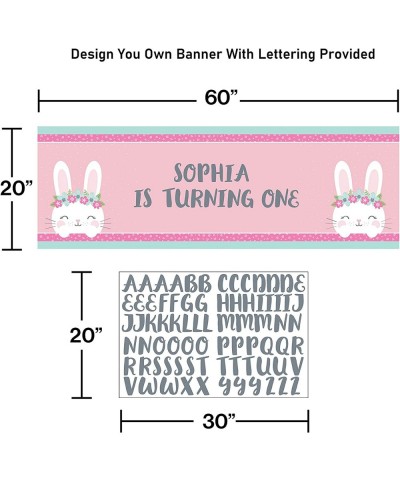 Birthday Bunny Party 2 Pack Bundle Saver (Giant Party Banner) - GIANT PARTY BANNER - CH18XTNRSZE $7.25 Party Packs