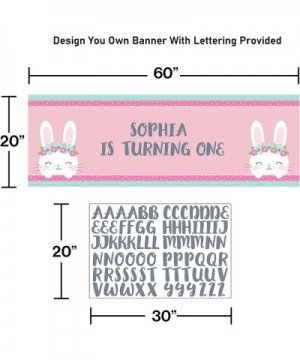 Birthday Bunny Party 2 Pack Bundle Saver (Giant Party Banner) - GIANT PARTY BANNER - CH18XTNRSZE $7.25 Party Packs