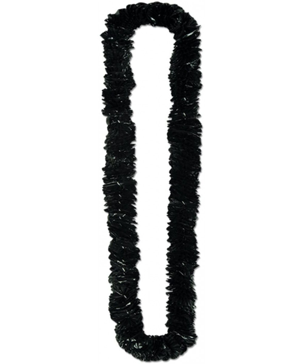 144-Pack Soft-Twist Poly Leis- 11/2 by 36-Inch - Black - CX11H47R69R $47.39 Favors