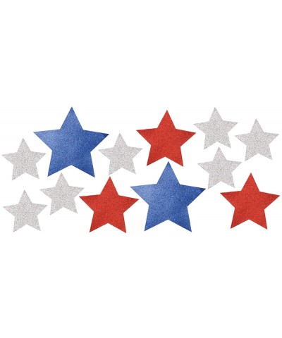 Patriotic Cutouts with Glitter- One Size- Multicolor - CT189LM4NSD $5.14 Streamers