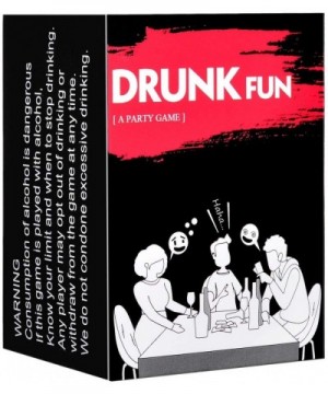 Drunk Fun- Party Game Cards- These Cards Will Make You and Your Friends More Happily and Drunk - CC190DW2S68 $11.21 Party Gam...