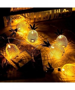 16ft 20 LED Pineapple Lights Fairy String Lights Battery Operated Fairy Lights for Christmas Home Wedding Party Bedroom Birth...