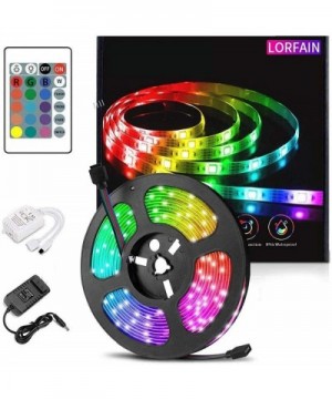 Led Strip Lights with Remote Bedroom - 16.4ft 5m Waterproof Led Light Strips- RGB Led Strip- Color Changing LED Strip Lights ...