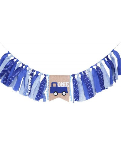 Little Blue Truck Banner for 1st Birthday - First Birthday High Chair for Decoration- Photo Booth Props- Baby Shower Garland-...