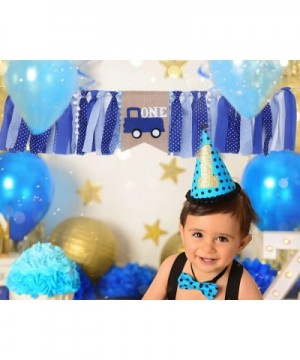 Little Blue Truck Banner for 1st Birthday - First Birthday High Chair for Decoration- Photo Booth Props- Baby Shower Garland-...
