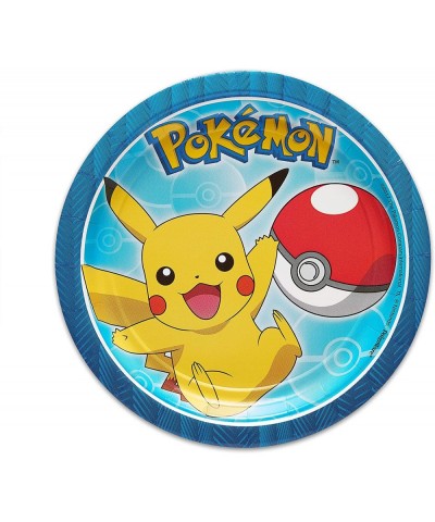 Pokemon Paper Dessert Plates for Kids (40-Count) - CV185DC2LO7 $8.07 Tablecovers
