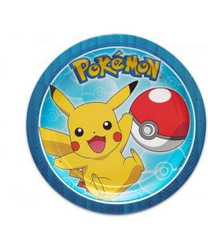 Pokemon Paper Dessert Plates for Kids (40-Count) - CV185DC2LO7 $8.07 Tablecovers