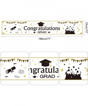 Graduation Party Banner- Congrats Grad Decorations Graduation Banner 2020 -Graduation Party Supplies- 71" x 13 - CM18R0ZYA86 ...