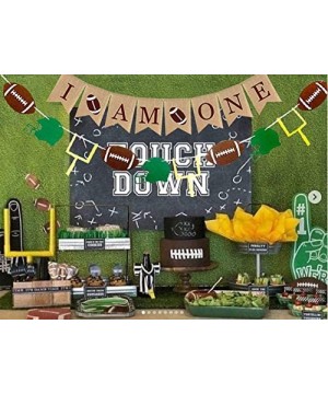 Football I am One Banner and Garland for Kids Boys Girls Birthday Decorations - C018XMLAXGQ $9.27 Banners & Garlands