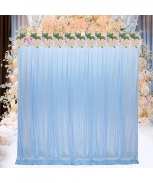 10 ft x 10 ft Photography Backdrop Drapes Curtains Wedding Backdrop- for Baby Shower Birthday Home Party Event Festival Resta...