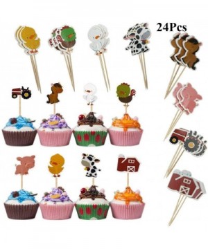 53Pcs Farm Birthday Party Supplies for Kids Barnyard Farm Animal Theme Party Decorations Animal Birthday Banner Farm Animal W...