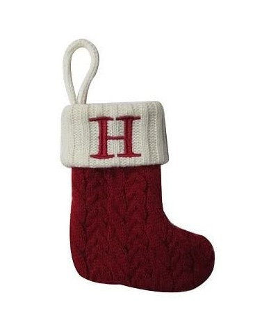 Personalized Mini Stocking Letter H - C7128PQ6TMP $16.57 Stockings & Holders