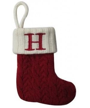 Personalized Mini Stocking Letter H - C7128PQ6TMP $16.57 Stockings & Holders
