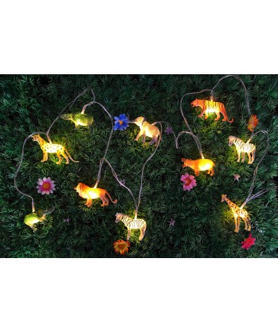 String Lights 10 LEDs The Small Animals String Lights Children Room Decoration Super Fun Lights Light for Boys Room Indoor St...