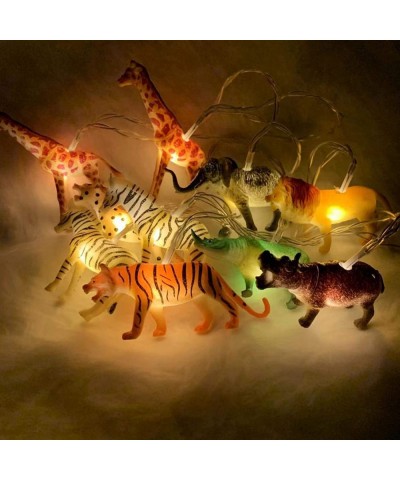 String Lights 10 LEDs The Small Animals String Lights Children Room Decoration Super Fun Lights Light for Boys Room Indoor St...