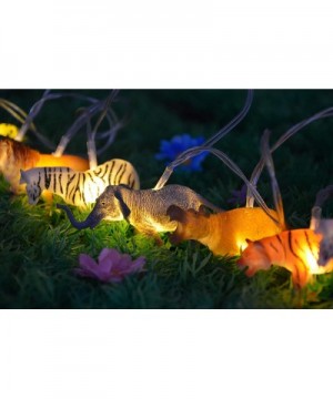 String Lights 10 LEDs The Small Animals String Lights Children Room Decoration Super Fun Lights Light for Boys Room Indoor St...