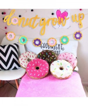 Glitter Donut Grow Up Banner Donut Grow Up Party Supplies Garland Kids Birthday Decorations Donut Grow Up Backgound String fo...