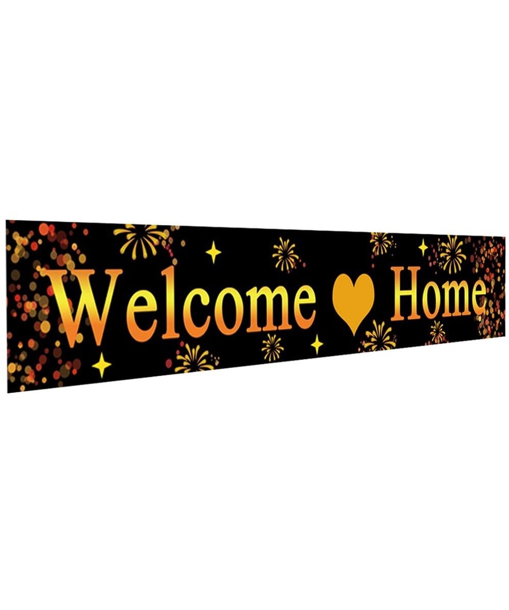 Ushinemi Large Welcome Home Banner- Welcome Back Home Decorations Sign - Welcome Home-celebrate - C5197WHE2CX $8.01 Banners &...