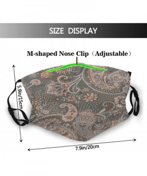 Reusable Floral Paisley Style Mouth Dust Wind Cover Protector Neck Gaiter Balaclava Head Scarf Bandana - Floral Paisley Face ...