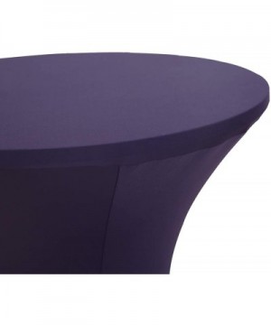 Cocktail Spandex Fitted Stretchable Elastic Tablecloth 24x43 Inch C-Dark Purple - C-dark Purple - C518YIIZEOX $15.94 Tablecovers
