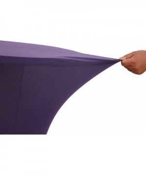 Cocktail Spandex Fitted Stretchable Elastic Tablecloth 24x43 Inch C-Dark Purple - C-dark Purple - C518YIIZEOX $15.94 Tablecovers