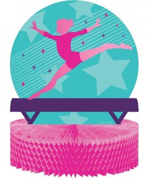 Gymnastics Party Centerpiece- 1 ct- Multicolor- 9" x 12 - CK195CLCDNC $5.00 Centerpieces