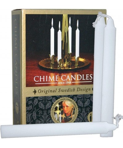 9071 Swedish Design White Candles for Angel Chimes - C91803E54GN $19.06 Candles
