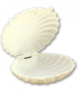 2.5 Inch White Plastic Seashell Clam Shell Party Favors Bulk 12 Pieces - White - CW1822CNYXO $9.60 Favors