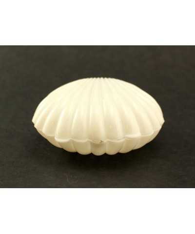 2.5 Inch White Plastic Seashell Clam Shell Party Favors Bulk 12 Pieces - White - CW1822CNYXO $9.60 Favors