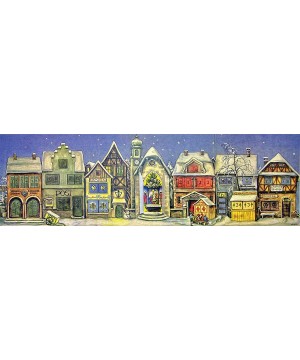 Sellmer Little Town from 1946 Advent Calendar - CH11HFL2M5F $13.09 Advent Calendars