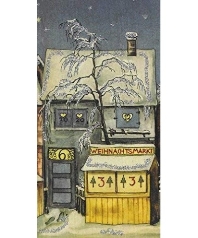 Sellmer Little Town from 1946 Advent Calendar - CH11HFL2M5F $13.09 Advent Calendars