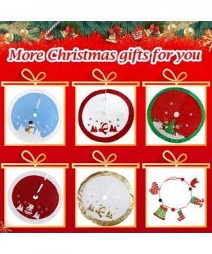 36" Christmas Tree Skirt with Adorable Santa Claus Xmas Holiday Party Decorations(Style7) - Style7 - C018SMOUAN4 $15.48 Tree ...