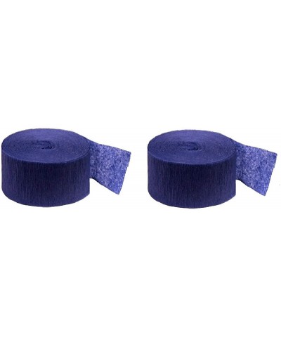 Crepe Streamer 2 Pack Bulk Bundle Saver (Sapphire Blue- 162 Feet) - Sapphire Blue - C718XOE9M57 $5.20 Streamers