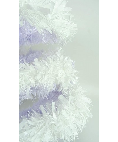 4 Metre Chunky/Fine Christmas Tinsel - Christmas Decoration Tinsel (Matt White) - Matt White - CK115D227RB $13.04 Tinsel