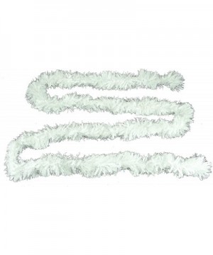 4 Metre Chunky/Fine Christmas Tinsel - Christmas Decoration Tinsel (Matt White) - Matt White - CK115D227RB $13.04 Tinsel