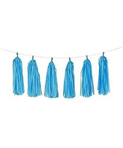 It's A Boy Baby Shower Banner and Decorations Party Kit - Blue White with Extra Long Gold Glitter Twine for Easy Hanging - Ca...