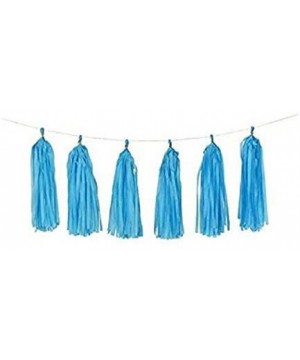 It's A Boy Baby Shower Banner and Decorations Party Kit - Blue White with Extra Long Gold Glitter Twine for Easy Hanging - Ca...