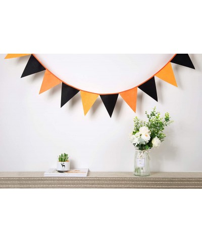 Felt Black and Orange Banner Graduation Party Decoration - CP18I02S4G7 $8.10 Banners & Garlands