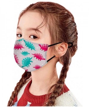Fashion Protective Kids Reusable Face_Mask Bandanas Breathable Cute Cartoon Print Cotton for Children - 5PCS_J - C819H5TUG6K ...
