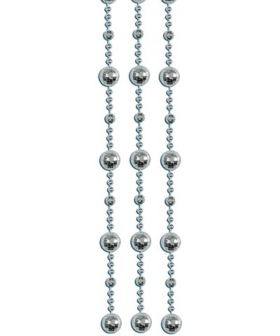 Disco Ball Bead Curtain Party Accessory (1 count) (1/Pkg) - Silver - CI111S5PISH $11.89 Streamers