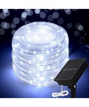 LED Rope String Lights Outdoor Waterproof Garden Yard Home Decoration(Cool White 33FT 100L) - Cool White 33ft 100l - CE190QU6...