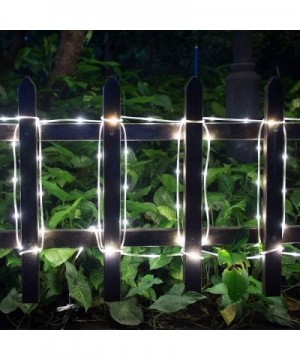 LED Rope String Lights Outdoor Waterproof Garden Yard Home Decoration(Cool White 33FT 100L) - Cool White 33ft 100l - CE190QU6...