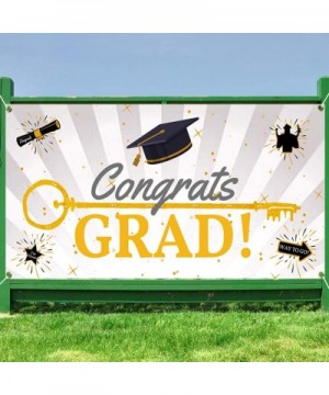 Graduation Party Banner- Extra Large 78.8"x40.3" for 2021 Graduation Party Supplies - Booth Backdrop/Photo Prop- Graduation D...