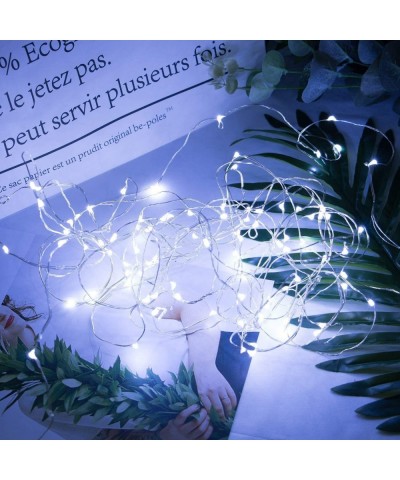 12 Pack Led Fairy Lights Battery Operated String Lights Waterproof Copper Wire- 7Ft 20 LED Firefly Starry Moon Lights for DIY...