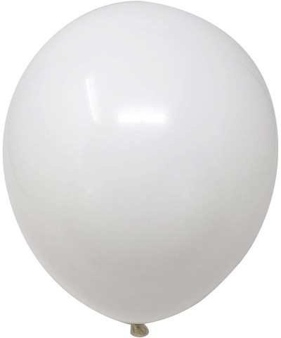 100ct 12" Helium Grade Premium Latex Balloons-White-BL52001 - White - CB18QYUXSDM $8.39 Balloons