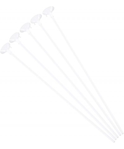 Balloon Stick Stand- 40 Plastic Clear Handheld Balloon Sticks for Party Valentine's Day Wedding Decoration - CB196N6D7D7 $6.2...