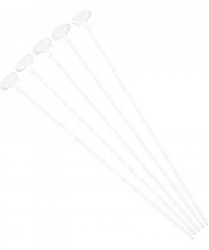 Balloon Stick Stand- 40 Plastic Clear Handheld Balloon Sticks for Party Valentine's Day Wedding Decoration - CB196N6D7D7 $6.2...