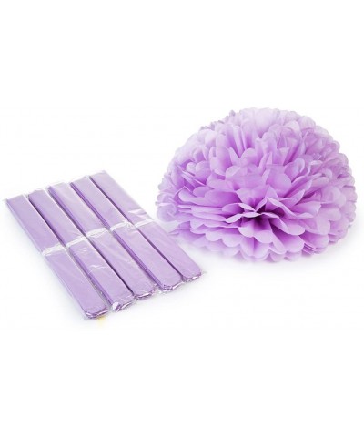 16" Pink Lavender Tissue Pom Poms- Paper Flower Ceiling Hanging Party Decorations- Pack of 5 - Pink Lavender - CJ18E30SMQE $7...